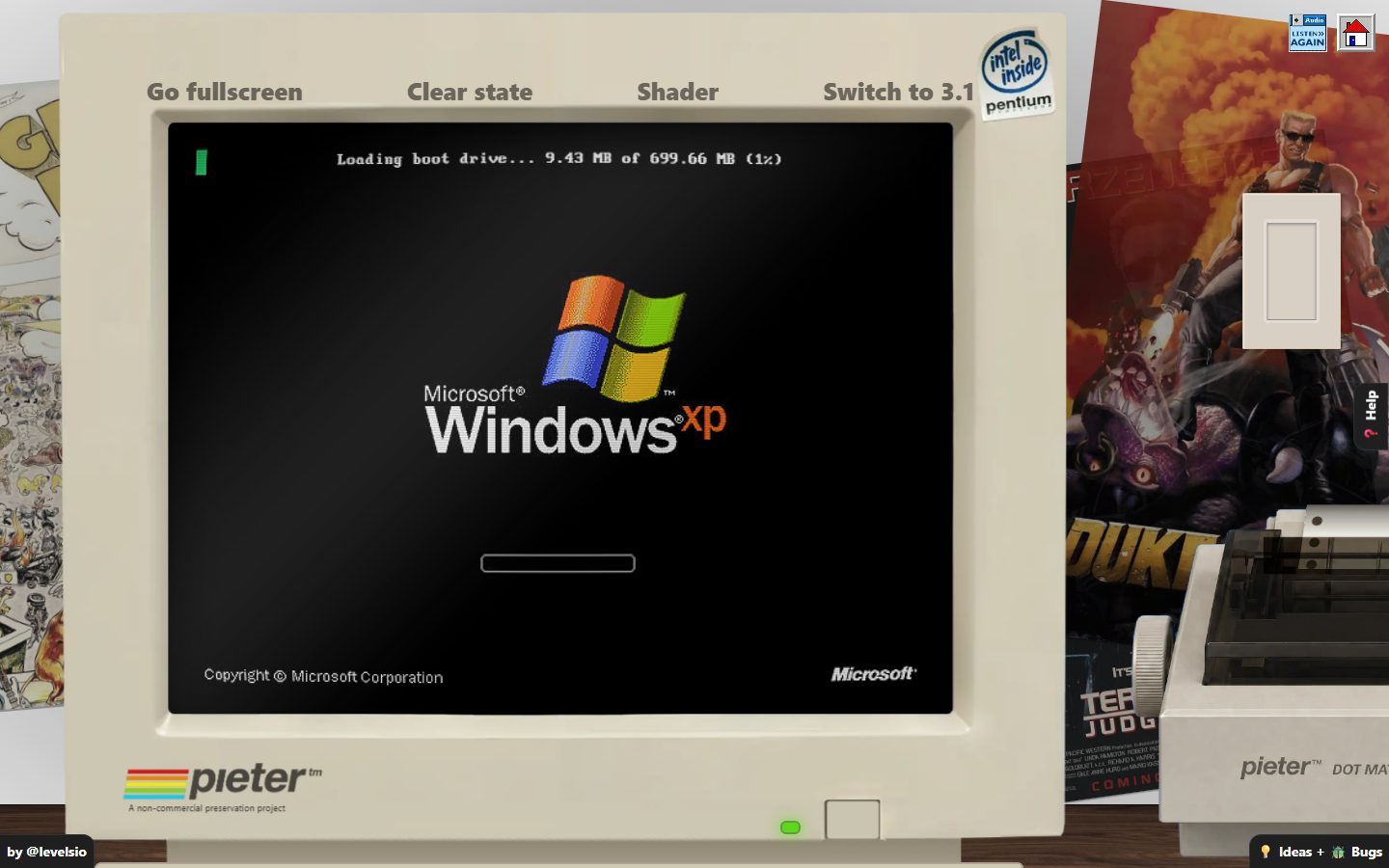 Screenshot of pieter.com